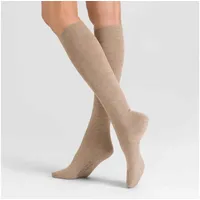 Hudson Kniestrümpfe Relax Woolmix Clima druckfreier Bund