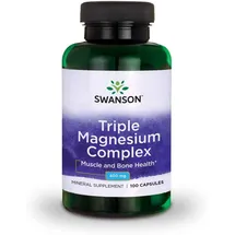 Swanson Triple Magnesium Complex 400 mg Kapseln 100 St.
