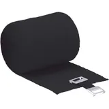 HÖGA Lastic-Color, schwarz, 8 cm x 5 m gedehnt, dauerelastische Idealbinde, 1er Pack (1 x 0.047 kg)