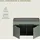 Home Affaire Sitzbank 80 x 45 x 37 cm basalt grau / basalt grau