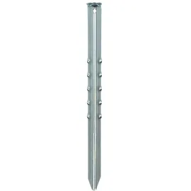 PRO PLUS Zelthering 40cm Metall geriffelt 2 Stück Zelt Zubehör