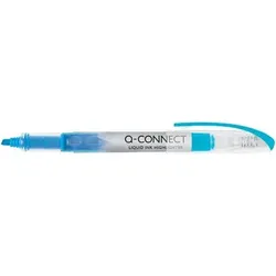 Textmarker blau Stiftform