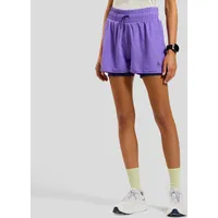Odlo Damen Zeroweight 3 Inch 2-in-1 Shorts (Größe S,