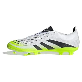 adidas Predator League FG/MG Herren Cloud White/Core Black/Lucid Lemon 46 2/3