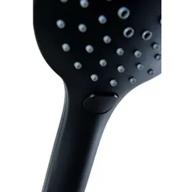 CORNAT Handbrause Noir 125 mm 3jet Schwarz matt TECB3429