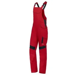 Latzhose suXXeed industry rot, Größe 50 - rot - 50