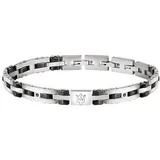 Maserati Herren-Armband Edelstahl, Keramik