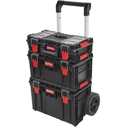 Qbrick System PRIME SET 1 PRIME Cart Trolley stapelbar + PRIME Toolbox 250 Vario + PRIME Toolbox 150 Vario stapelbar IP66
