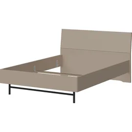 Germania Bett Monteo, Steingrau, Fußgestell aus Metall, 93 x 212 x 150 cm (BxHxT)