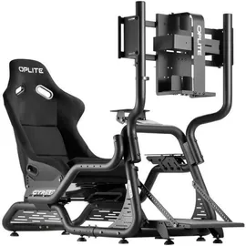 Oplite GTR S8 Infinity Cockpit Sim Rig Schwarz