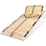 Coemo Ergonomischer 7 Zonen Lattenrost 90x200 cm mit Kopfteilverstellung