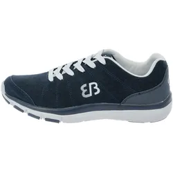 Sneaker BRÜTTING "Freizeitschuh Dallas", Gr. 42, blau, Veloursleder, Schuhe