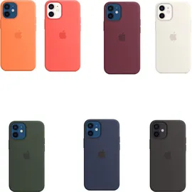 Apple iPhone 12 mini Silikon mit MagSafe kumquat