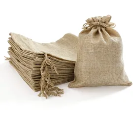 Homealexa Jutebeutel Adventskalender 24 Stück 15 x 20 cm