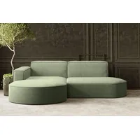 Kaiser Möbel Ecksofa Designer MODENA STUDIO stoff Dicker cord