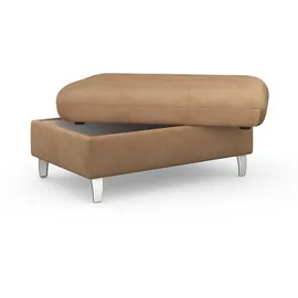 sit&more Hocker Marano mit Stauraum 102 x 43 x 67 cm Braun