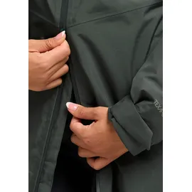 Jack Wolfskin Damen Icecape 2l Down Mantel (Größe XL, gruen)