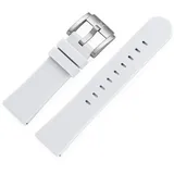 TW Steel Marc Coblen Armband Uhrenband Uhrenarmband Silikon 22 MM Weiss SB_W_S