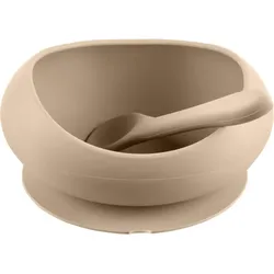 Zopa Silicone Tableware Set Geschirrset Sand Beige 1 St.