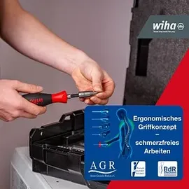 Wiha Steckschlüssel- und Bit Set 1/4" und 1/2" 60-tlg. inkl. L-Boxx (44685)