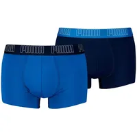 Puma Men Everyday Trunks Marine/Blau Baumwolle Medium Herren