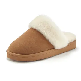 VIVANCE Pantolette camelfarben 39