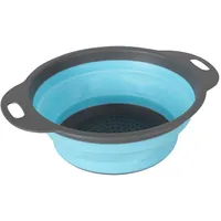 Gimex Sieb, faltbar, Silikon, blau