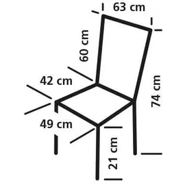 Eurotrail Strandstuhl Sete bunt (ETCF1381)