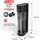 Sodapop Logan schwarz matt + 2 Flaschen 0,85 l + Flasche 0,6 l + Zylinder