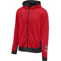 Hummel Lead Poly Hoodie - True Red - M