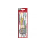 Faber-Castell Pinsel 4er Set Pastell