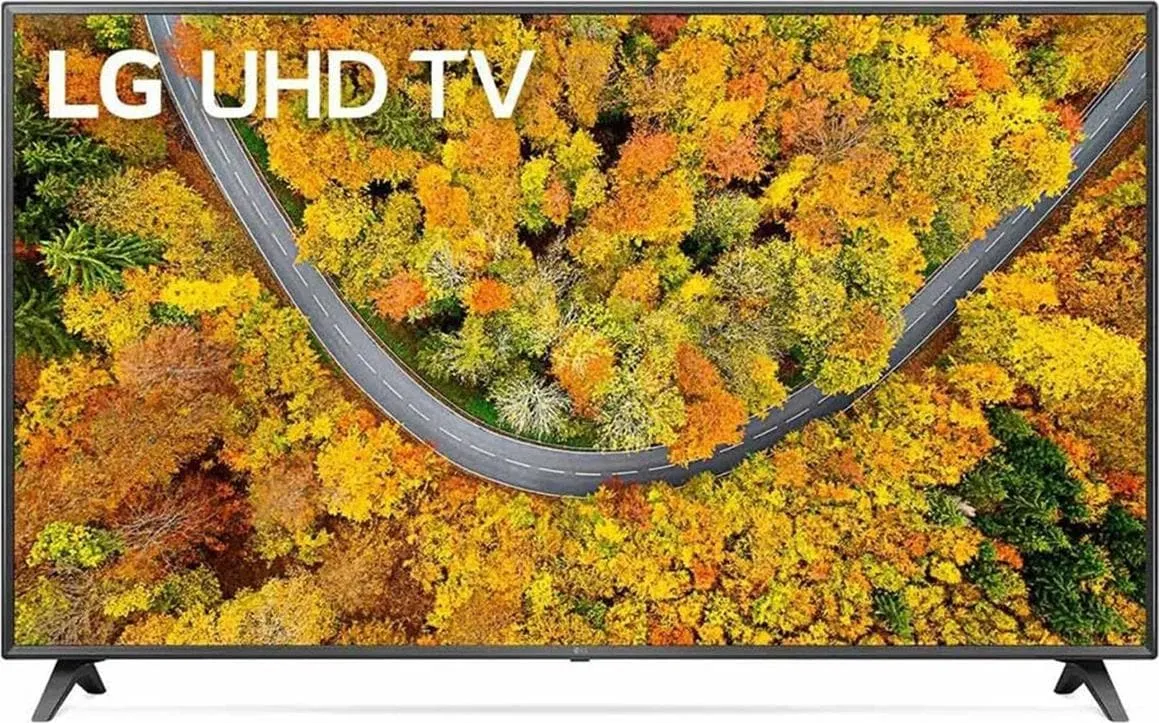 LG 43UP751C0ZF.AEU Fernseher (43 Zoll) Ultra HD Smart-TV WLAN (43", LED, UHD), TV, Schwarz, Silber