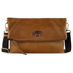 Klondike 1896 Rush Jessica Umhängetasche Leder 26 cm cognac