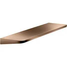 Hansgrohe Ablage Axor Universal Circular 400x110mm, Wandmont., polished red gold
