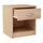 OEM Nachtschrank 1S 45 x 38,8 x 35 cm Sonoma Eiche