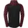 Uhlsport Progressive 28 Multi Kapuzenjacke Kinder schwarz/rot 140