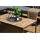 VCM ebuy24 Lounge-set 2 Teile Schwarz,grau,natur.
