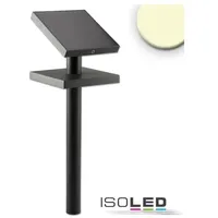 ISOLED LED Weg- und Gartenleuchte mit Helligkeitssensor, 1.3W, IP54, warmweiß