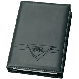Veloflex Telefonringbuch Exquisit 145x225mm schwarz