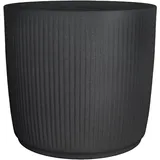 Scheurich Lineto 30 Ø 28,6 x 26,2 cm Stony Black