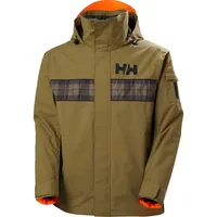 HELLY HANSEN Ullr D Shell 2.0 sepia check -