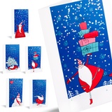 Unicef - Pack mit 10 Weihnachtskarten,Santa Stories