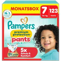Pampers Premium Protection Pants Gr. 7 (17+ kg) 123 St.