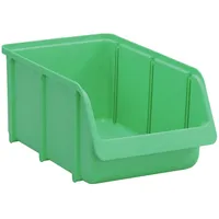 Hünersdorff Sichtbox aus PP, Gr. 4 grün