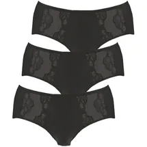 NINA VON C. Hüftslip 3 St. Schwarz 46