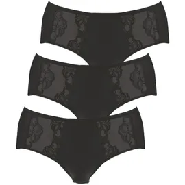 NINA VON C. Hüftslip 3 St. Schwarz 46