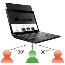 Mobilis Blickschutzfilter für Notebook - 39,6 cm (15.6") Breitbild)"