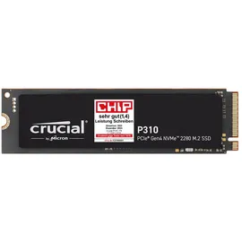 Crucial P310 2TB M.2 2280 mit Heatsink PCIe Gen4 NVMe SSD