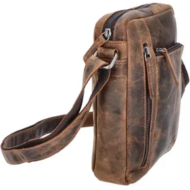 The Skandinavian Brand Leder Umhängetasche Hunter tan