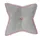 Homescapes Bodenkissen Stern 70 x 48 x 7 cm Grau Rosa